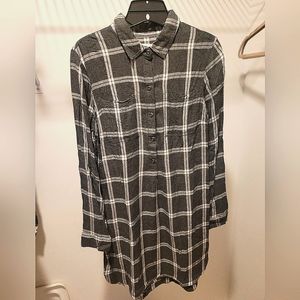 Oversized Plaid Dress (or long shirt)